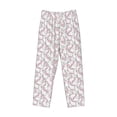 thumbnail image 4 of Xecao Playing Rabbit Men's Straight Lounge Pajama Pants: The Ultimate in Comfortable Sleepwear, 4 of 9