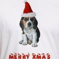 thumbnail image 3 of CafePress - Beagle Christmas Fitted T Shirt - Fitted T-Shirt, Vintage Fit Soft Cotton Tee, 3 of 4