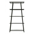 thumbnail image 6 of Evelyn&Zoe Yair 70" Tall Rectangular Bookcase, Blackened Bronze, 6 of 9