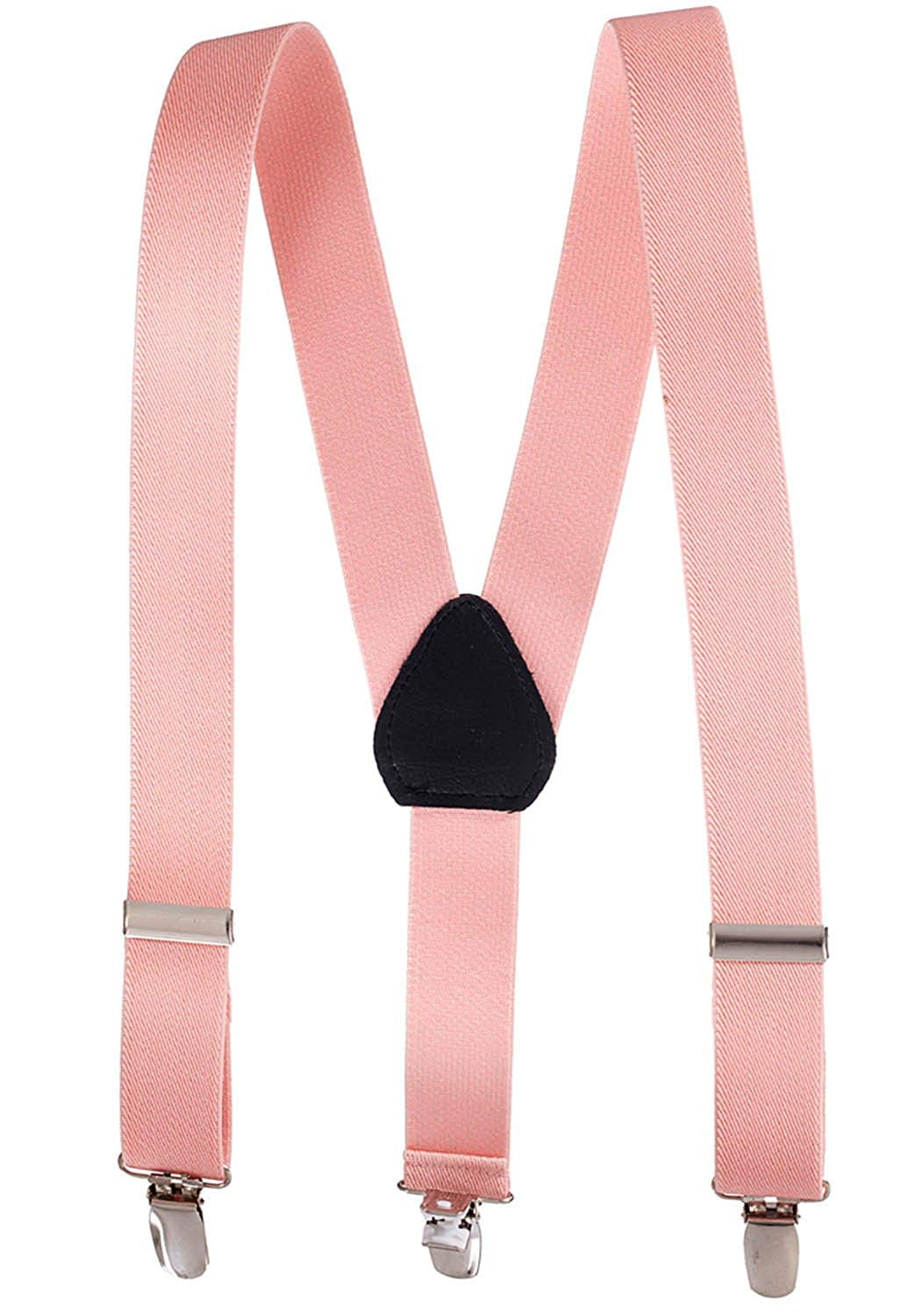 Hold'em Bow Tie Set, Baby Pre-Tied Bow Tie, 1' Suspender for Toddler Kids - Peach