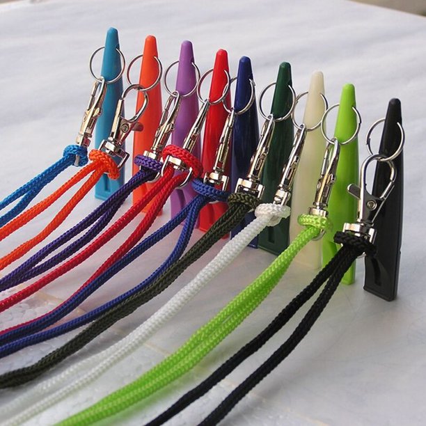 2 uds silbato para perros con correa silbato de entrenamiento para perros de compañía entrenamiento y educación Audible con silbato de frecuencia con cuerda colgante ShuxiuWang 8390613611864
