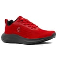 thumbnail image 4 of Tenis Running Juvenil Walking Relax Charly Negro Rojo 22-29 rojo 27, 4 of 6