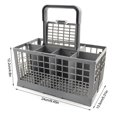 thumbnail image 4 of Toystoory Lavavajillas Cesta Reemplazo Lavable Hogar Restaurante Cubiertos Cuchara Tenedor Palillos Contenedor Accesorios Cocina y Comedor, 4 of 5