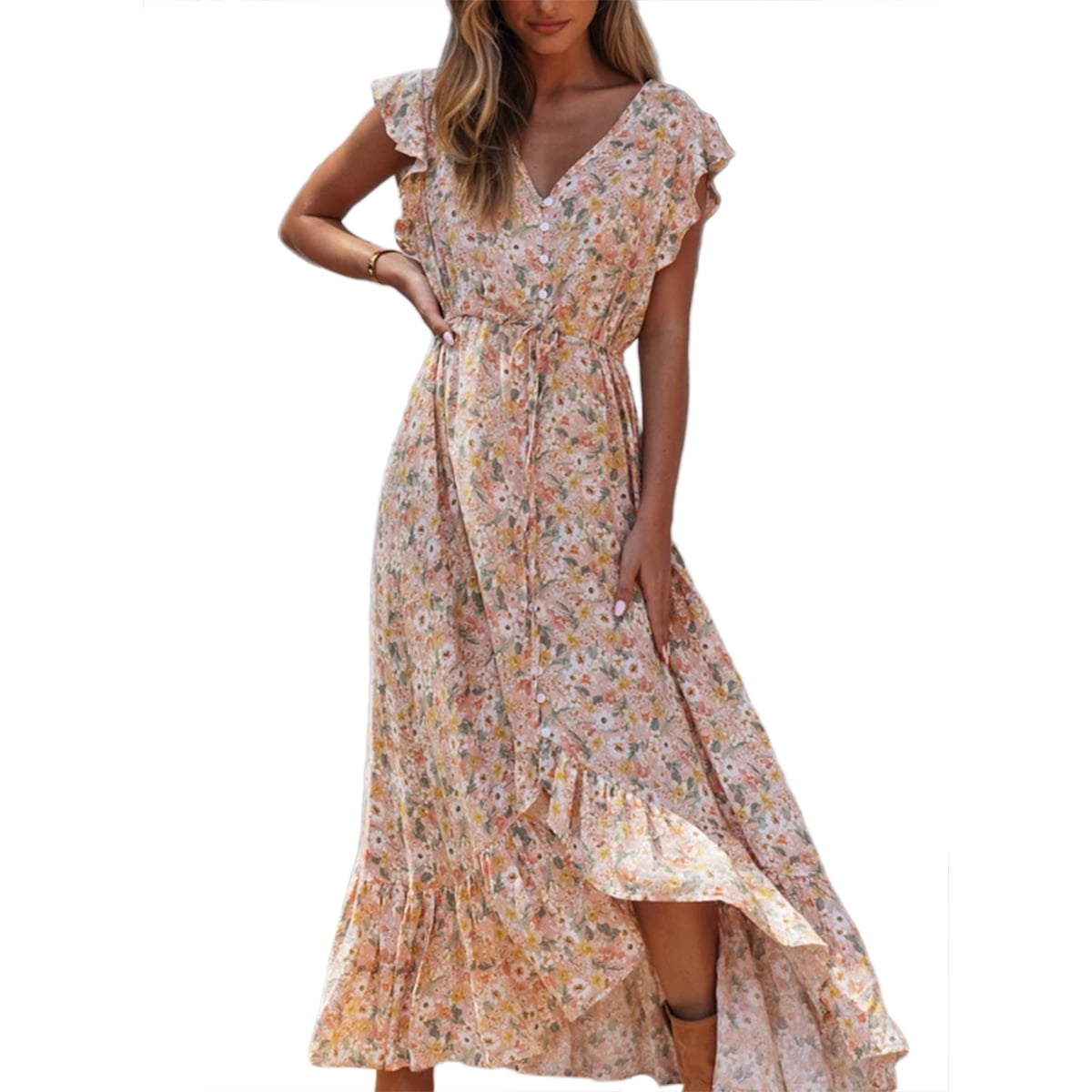 maxi dresses walmart