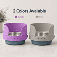 thumbnail image 4 of MessMate Gray Pet Bowl Splash Guard for Dogs & Cats, Silicone  ( Bowl Not Included), 4 of 11