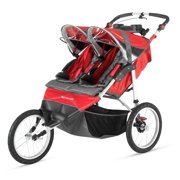Schwinn Arrow Double Jogger Stroller with Canopy, Red