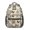 Skull and Bird, variant on Skull Gothic Pattern Backpack for School, Cute School Bag with Adjustable Shoulder Straps and Padded Back, 15.3"x11"x6.7"