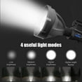 thumbnail image 3 of LINLIN LED Handheld Flashlight Rechargeable LED Spotlight Super Bright Work Light with 4 Modes IPX6 Waterproof Searchlight with Tripod and USB Output for Fishing,Hunting,Camping, 3 of 9