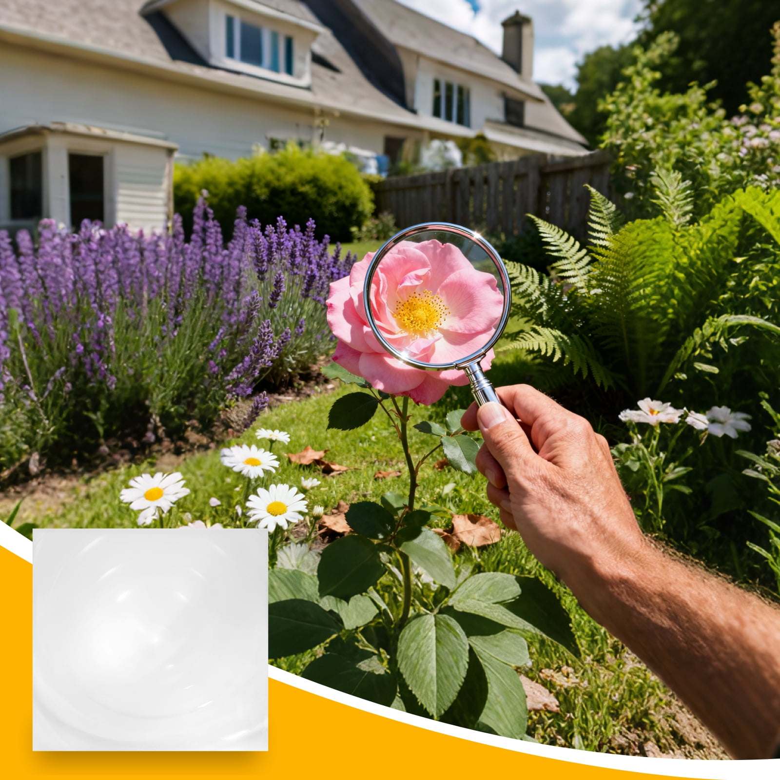 Uxcell Fresnel Lens, 300mm Length Acrylic Lens Solar Focal Length 300mm Magnifier Glass for Solar Heating Small Magnifier Physics Teaching, Transparent