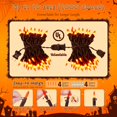 thumbnail image 2 of Cadena de luces navideñas YOUNGAR, naranja, 13 pies y 50 miniluces, 2 of 7