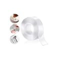 thumbnail image 1 of Cinta Adhesiva Doble Cara Transparente Full Mart Centro Reusable Removible 3m, 1 of 4