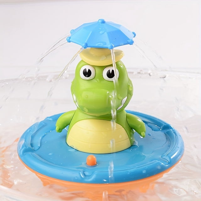 Kids' Splash & Play Bath Toys with Lights - Durable ABS, Perfect for Bathtub Fun & Pool Sprays - Ideal Holiday Gift
