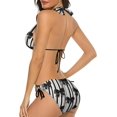 thumbnail image 3 of NICKSUN Women's Bikini Sets, Cute Print Two Piece Bathing Suits Sexy Halter Padded Bikini Swimsuits, 3 of 6