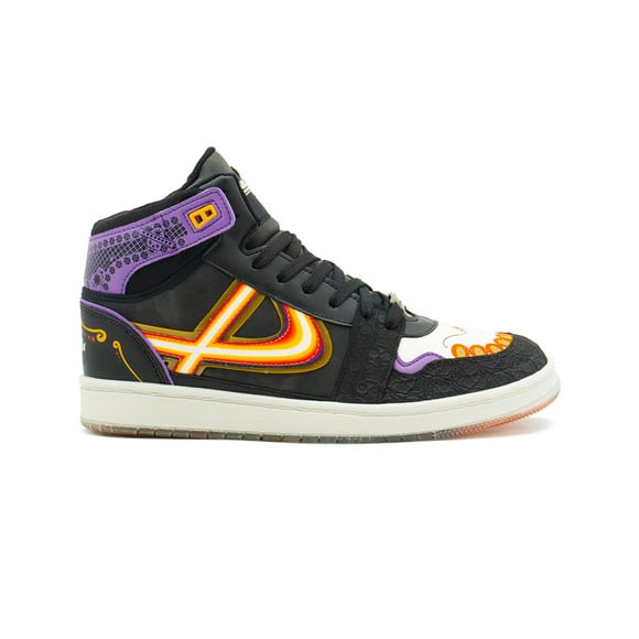 Tenis De Bota Panam Catrina Edición Especial No Me Olvides negro 23