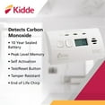 Kidde C3010D Carbon Monoxide Detector with Digital Display and 10Year