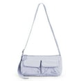 thumbnail image 2 of Deago Small Nylon Shoulder Bag for Women Crossbody Bag Waterproof Cute Hobo Tote Handbag Mini Clutch Purse with Adjustable Strap (Purple), 2 of 9