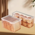 thumbnail image 3 of SHISUYAN Toast Storage Box Bread Container Transparent Bread Box Plastic Bread Box Fresh Keeping Box, 3 of 9