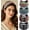 Multicolor 05, variant on 4 Pack Wide Headbands for Women Boho Hair Band Twist Knotted Wraps Large Non Slip Workout Hair Accessories