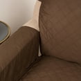 thumbnail image 2 of DII Reversible Oversize Sofa Cover Chocolate Multi Print, 2 of 2