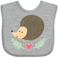 thumbnail image 3 of Inktastic Hedgehog Lover Girls Girls Baby Bib, 3 of 4