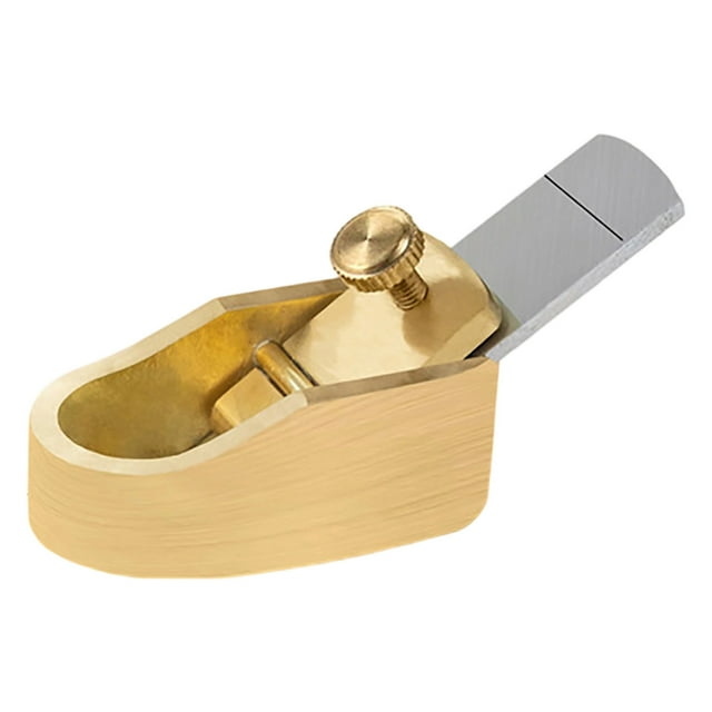 Hearth & Gear Violin Fingerboard Plane Mini Brass & For Violin/Viola Fingerboard Shaping Adjustable Plane For String Musical Instruments Musical Instruments for Toddlers 1-3 Toddler Musical