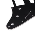 thumbnail image 2 of ST PVC Single Pickup Hole Guitar Pickguard Plate Anti-Scratch Cover (Negro) Ehuebsd  Para estrenar, 2 of 9