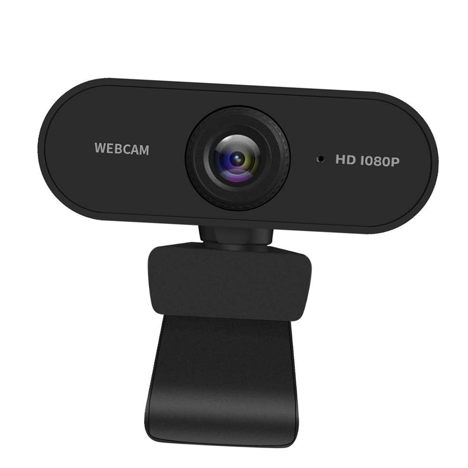USB Webcam Web Cameras With Mic for Computers Desktop PC Black 