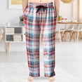 thumbnail image 2 of SGMVNU Men's Pajama Pants with Pockets Christmas Pj's Pants Casual Loose Sleepwear Long Pjs Bottoms Xmas Sleep Pants Loungewear(Blue, M), 2 of 5