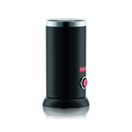 Bodum Bistro Electric Milk Frother Black: Stainless Steel Coffee Frother &#38; Milk Steamer, 500W, Hand Wash