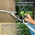 thumbnail image 3 of Hanging Hammock Portable Travel Camping For Outdooor Beach Camping Hiking Arctic Fox, 3 of 8