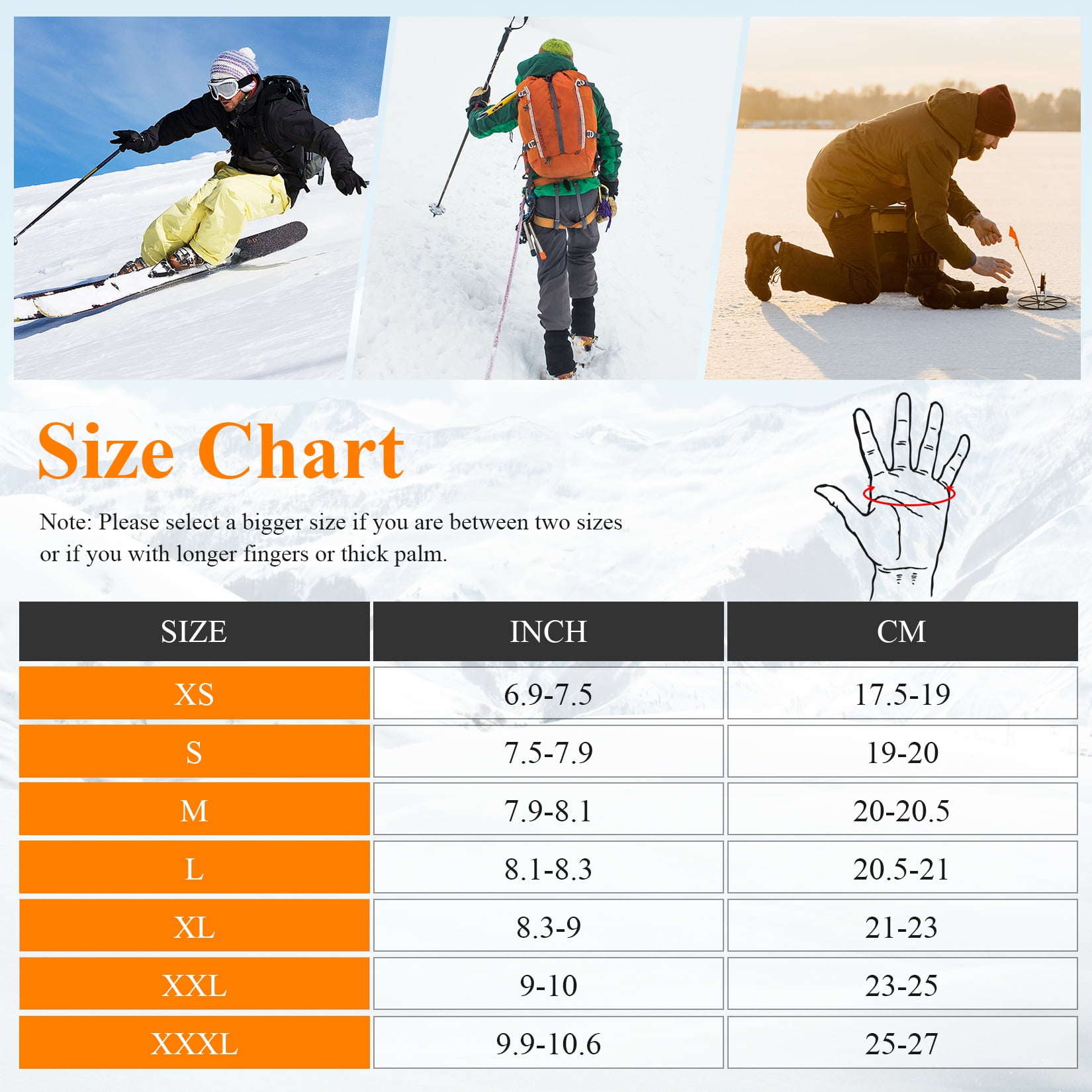 SAVIOR Heated Gloves With Battery - Heated motorcycle gloves for Men Women With Touchsreen,Rechargeable Winter Cycling Gloves for Hunting,Skiing,Ice Fishing,Hiking,Hand Warmers