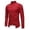 Red, variant on Stylish Double Placket Long Sleeve Shirt Casual Layered Top With Contrast Collar And Design Comfortable Wear Print Shirts Men