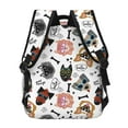 thumbnail image 3 of Haiem Hip Hop Dog Printed School Backpack,Casual Travel Lightweight Backpack,Durable Comfortable Multifunctional Backpack,Laptop Backpack, 3 of 6