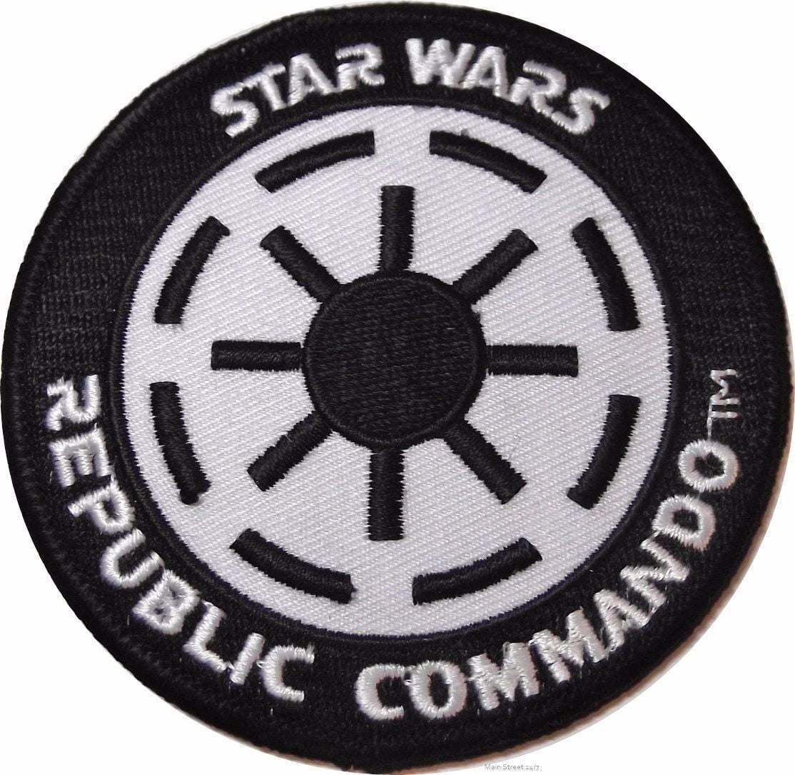 STAR WARS IMPERIAL FORCES COG LOGO JACKET 8" EMBROIDERED PATCH SWPA-COGJ 