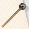 thumbnail image 4 of Crow Book Accessories: Lace Bookmark in Antique Bronze - a Gift for Readers and Book Lovers, 4 of 5