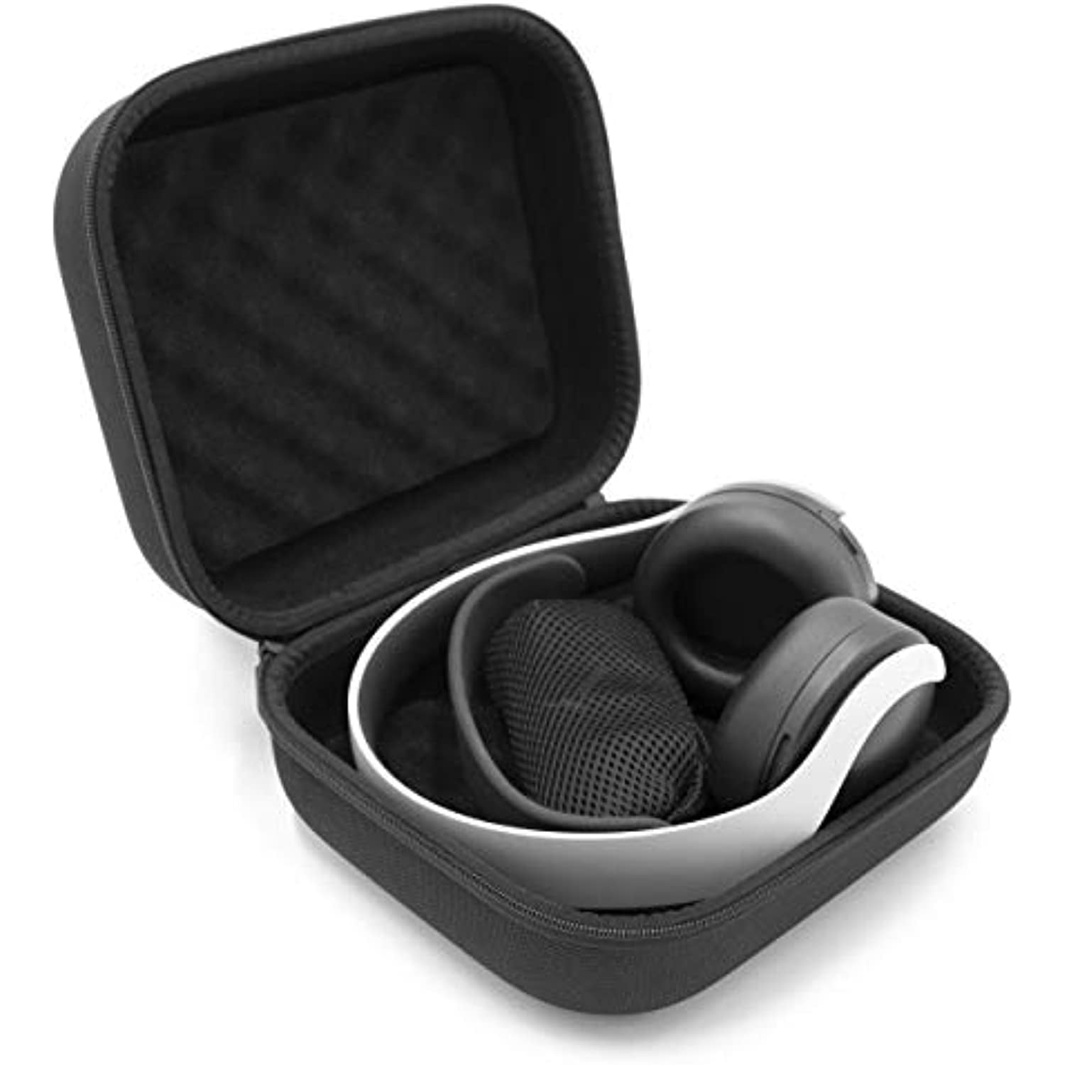 contant geld gebrek onderwijs casematix protective ps4 gaming headset case - fits playstation 4 platinum  wireless headset , dongle , cables and more - Walmart.com
