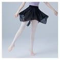 thumbnail image 4 of Dance Skirts Adult Irregular Chiffon Ballet Dance Tutu Skirt Women Girls Gymnastics Skate Wrap Skirt Training Ballet Skirts, 4 of 7
