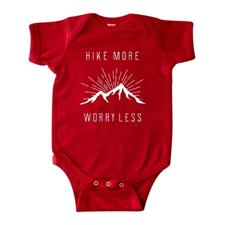 

Inktastic Hike More Worry Less Gift Baby Boy or Baby Girl Bodysuit