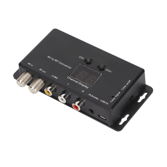 LYUMO TV Link Modulator Adjustable Support PAL NTSC AV To RF Converter For Set Top Boxes And A V Sources,TV Link Modulator,RF Modulator