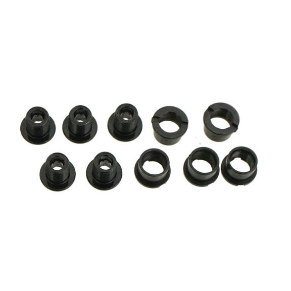 Race Face Steel outer chainring bolts, set/10 - black