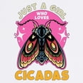 thumbnail image 2 of CafePress - Cicadas Just A Girl Who Loves Cicadas Entomology - Non-slip Rubber Mousepad, Gaming Mouse Pad, 2 of 3