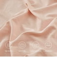 thumbnail image 4 of Chezmoi Collection Extra Soft Bed Sheets Set, Double Brushed Microfiber 14-Inches Deep Pockets, 4-Piece Sheet Set, King, Blush Pink, 4 of 8