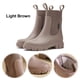 thumbnail image 5 of Zapatos Lluvia Al Tobillo Botas Chelsea Aire Libre Goma Antideslizantes para Mujer, 5 of 9