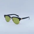 thumbnail image 3 of New MIU MIU MU09ZS 1AB07O Black/Olive Green 57-16-140 Sunglasses, 3 of 6