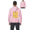 thumbnail image 1 of Mens Emoji Group Full-Zip Hooded Sweatshirt, 1 of 5