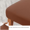 thumbnail image 5 of Funda de silla de respaldo alto elástica para comedor de hotel o hogar en tela de seda de leche, 5 of 5