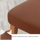 thumbnail image 5 of Funda de silla de respaldo alto elástica para comedor de hotel o hogar en tela de seda de leche, 5 of 5