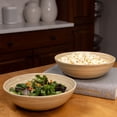 thumbnail image 2 of Lexa Bamboo Salad Bowl Set, 12 Inch x 2, Natural Bamboo, 2 of 12