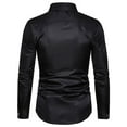 thumbnail image 5 of Mens T Shirts Golf Gothic Style Long Sleeved Purpose Slim Fit Trend Mens Performance Polos,Black,3XL, 5 of 5
