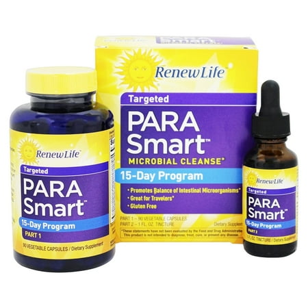 Renew Life - Renew Life ParaSmart Microbial Cleanse - ParaSmart Advanced Micro-organisme Programme Désintoxication